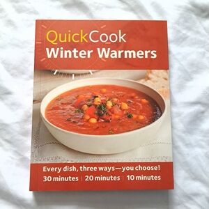 QuickCook Winter Warmers Cookbook paper back book